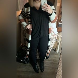 COPY - 💥$5 FLASH SALE 💥
 Striped chenille cardigan